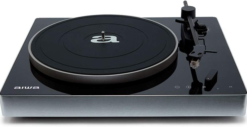Aiwa APX-680BT: Tocadiscos Bluetooth, 2 velocidades 33/45 RPM, Cápsula de Aluminio magnética, Brazo balanceado
